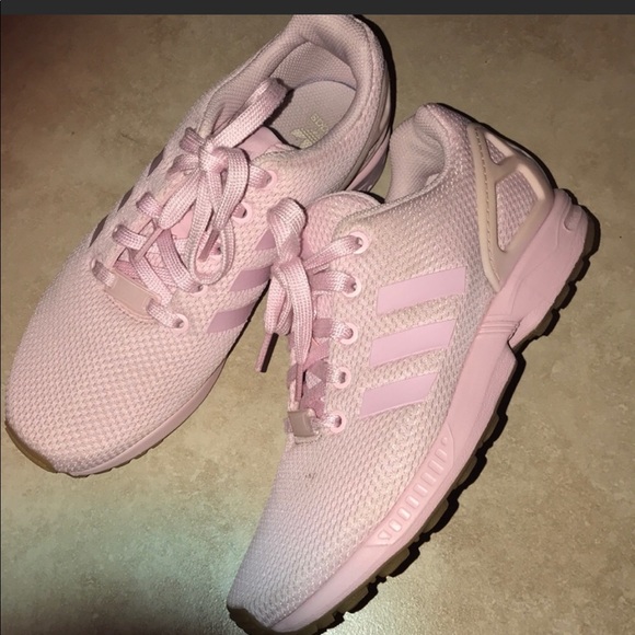 pink adidas shoes baby